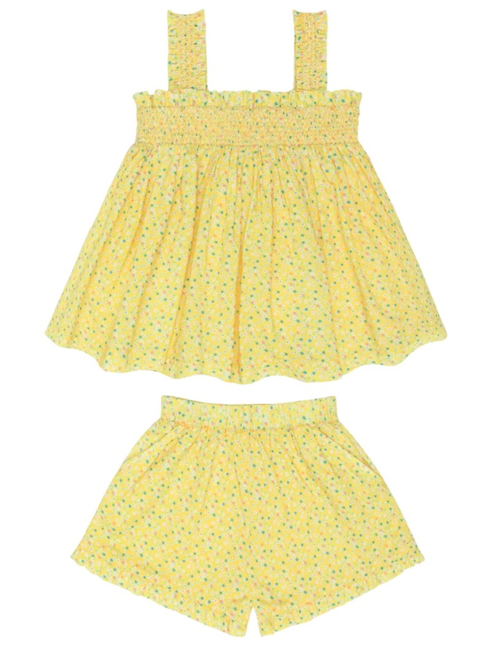 Minnow Yellow floral set- 5/6. So cute! 💛